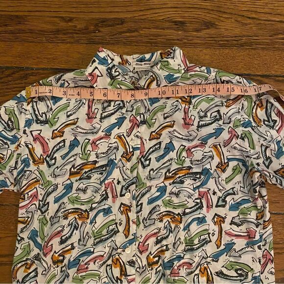 MIU MIU pastel print blouse - Picture 5 of 12